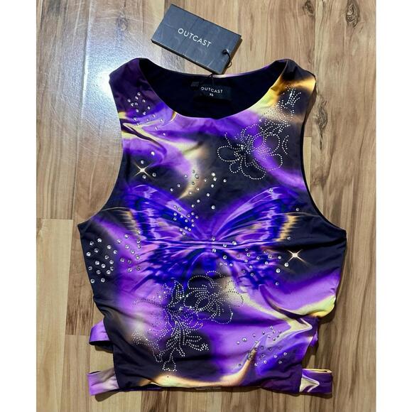 Outcast Tops - NWT Women’s Jax Top -Outcast Exclusives Purple Size XS